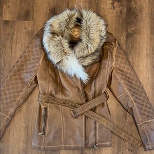 Scully leather jacket